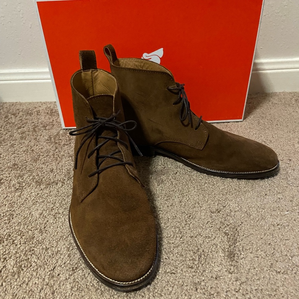 Bobbies L’Explorateur Suede Chukka Boots Mens Size FR 40, US 7